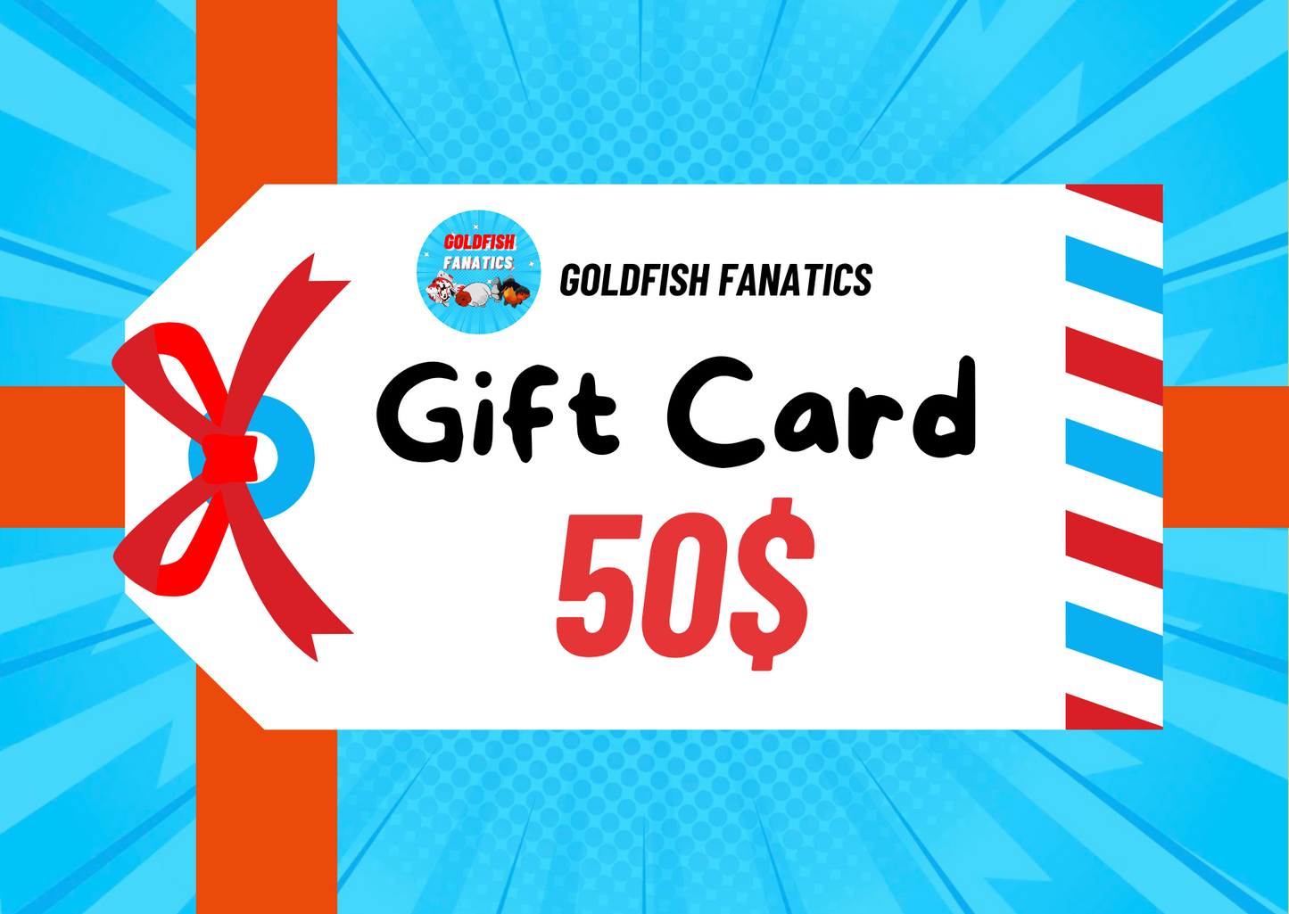 Goldfish Fanatics Gift Card (Get Extra 10%)