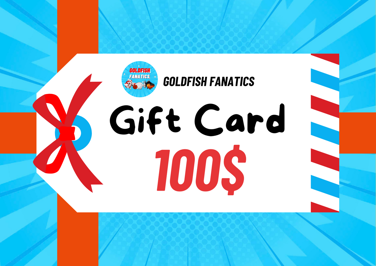Goldfish Fanatics Gift Card (Get Extra 10%)